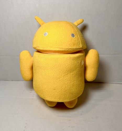 Mascotte droide gialla google - mascotte,
