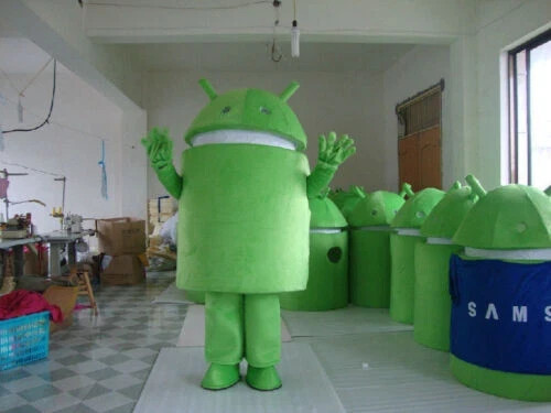 Pubblicità android robot - pubblicità,