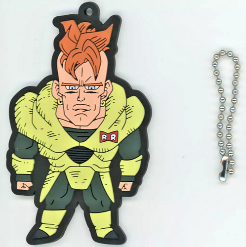 Android rubber keychain - rubber,